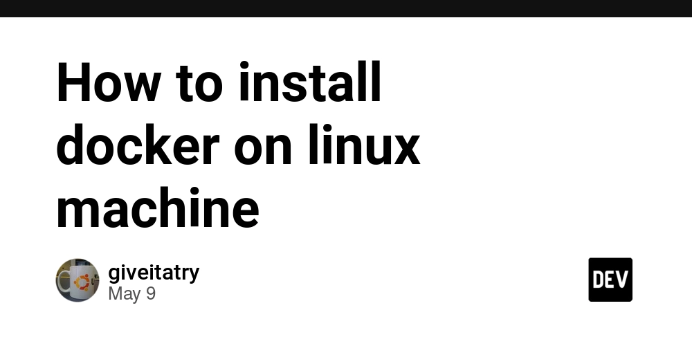How to install docker on linux machine