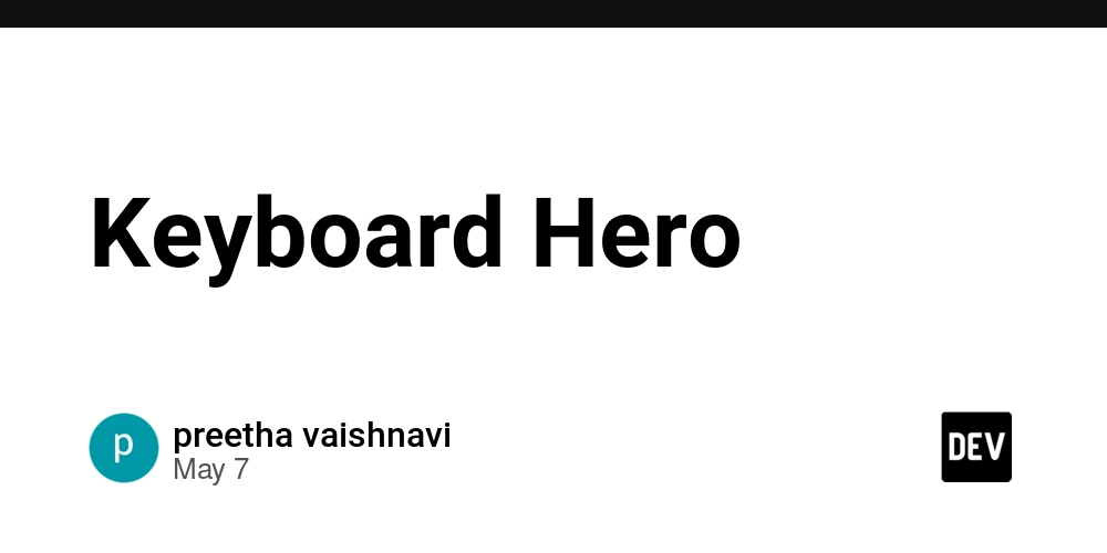 Keyboard Hero