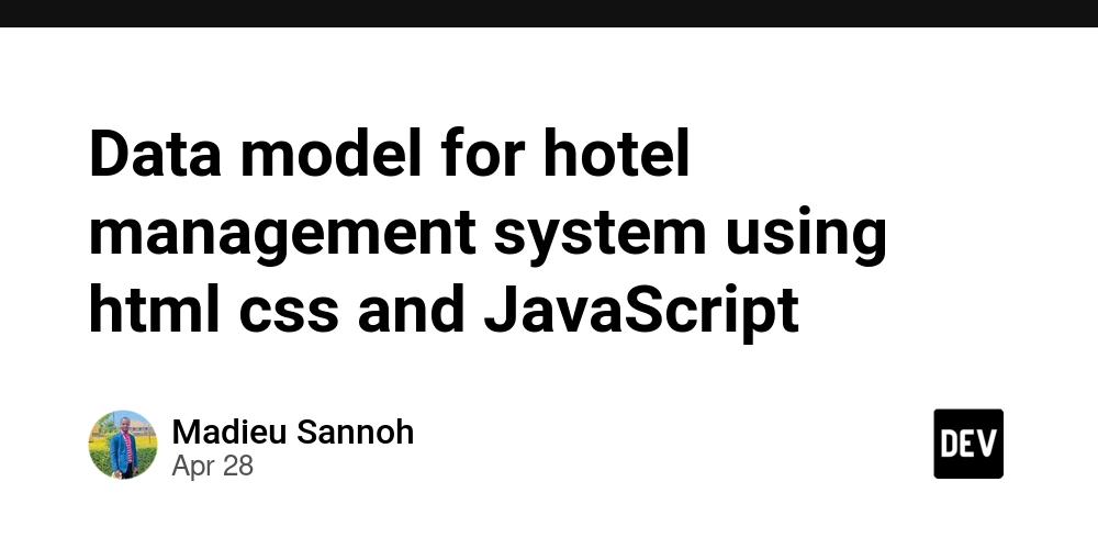 Data model for hotel management system using html css and JavaScript