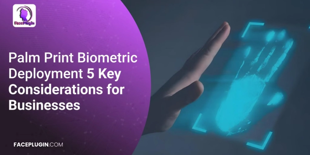 Palm Print Biometric Deployment—5 Key Considerations for Businesses
