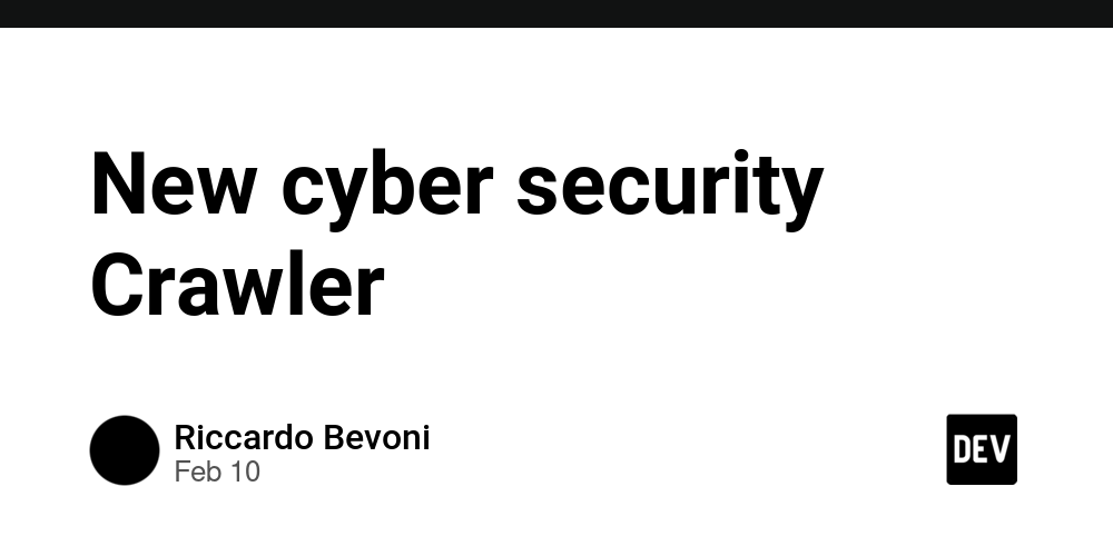 New cyber security Crawler