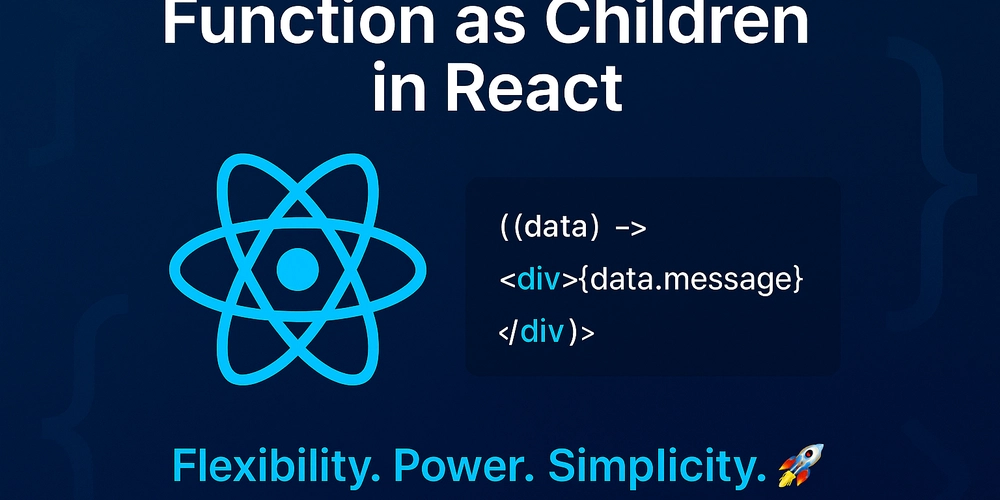Using "Function as Children" in React