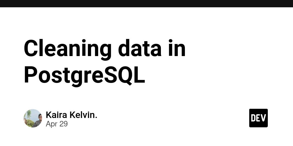 Cleaning data in PostgreSQL