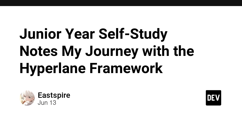 Junior Year Self-Study Notes My Journey with the Hyperlane Framework