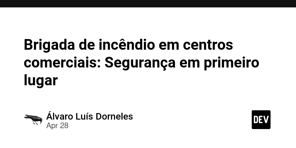 Brigada de incêndio em centros comerciais: Segurança em primeiro lugar