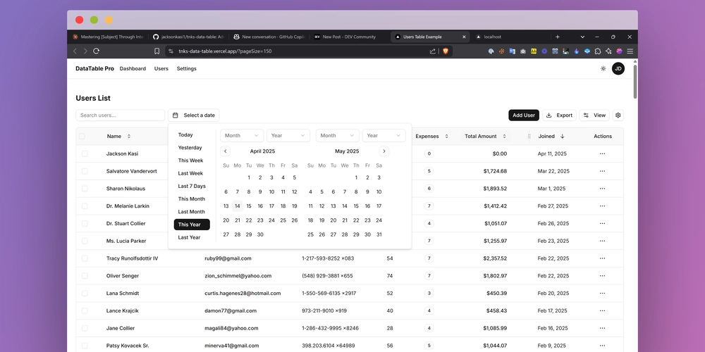 Building a Truly Developer-Friendly React Data Table That Doesn't Suck