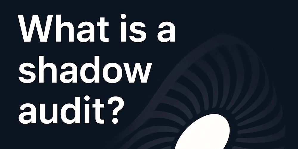 How I Did a Shadow Audit (Start to Finish)