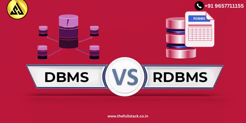 Difference between DBMS and RDBMS