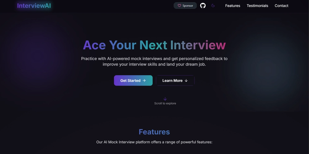 Launching Version 1.0 : AI-Powered Mock Interview Platform