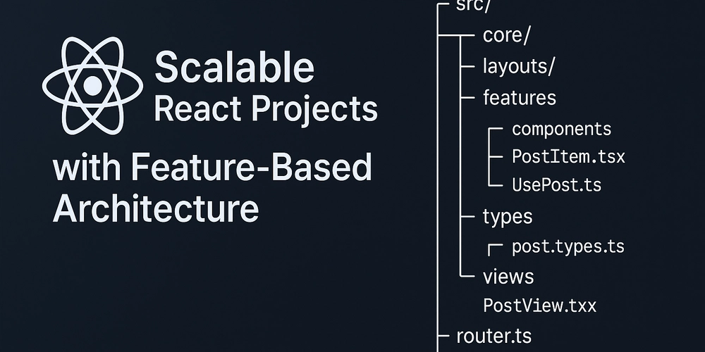 Scalable React Projects with Feature-Based Architecture