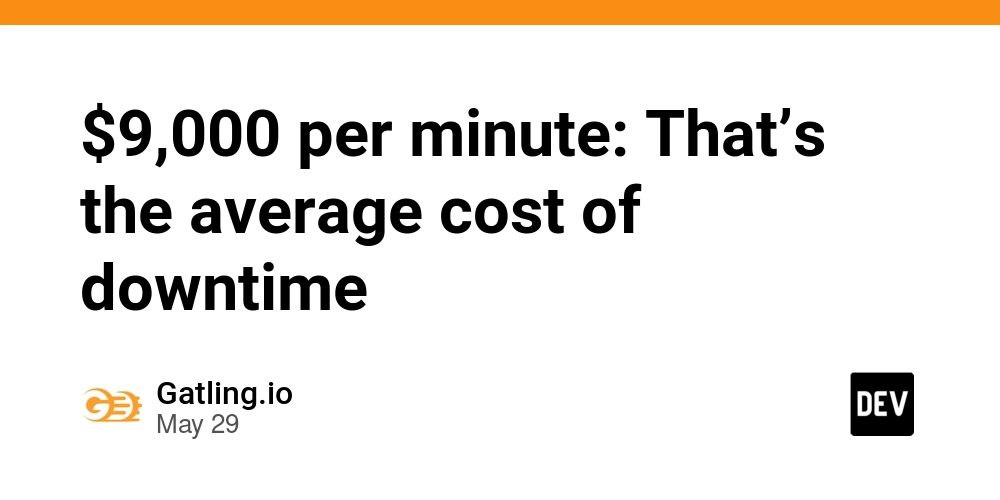 $9,000 per minute: That’s the average cost of downtime