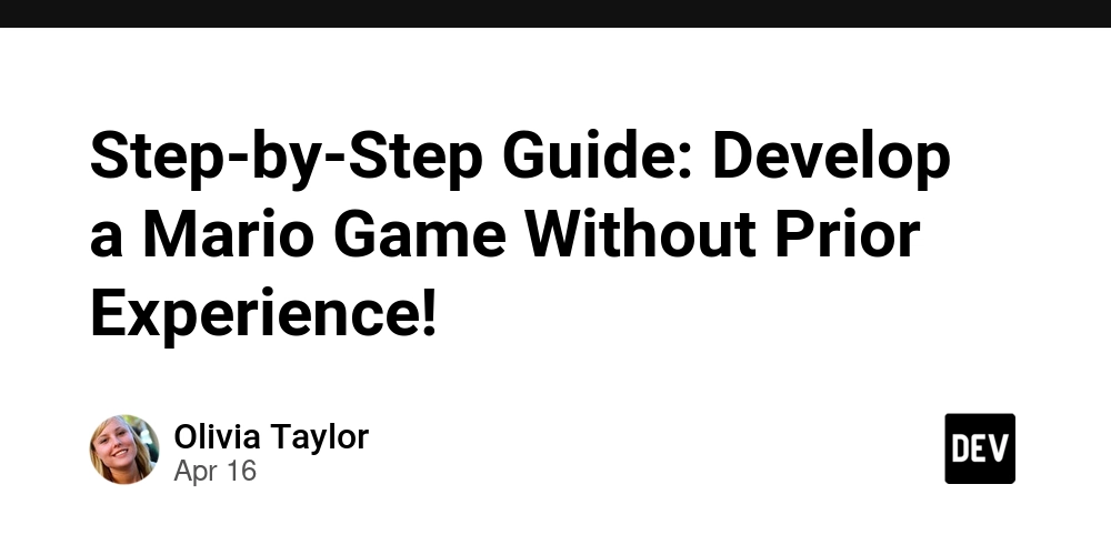 Step-by-Step Guide: Develop a Mario Game Without Prior Experience!