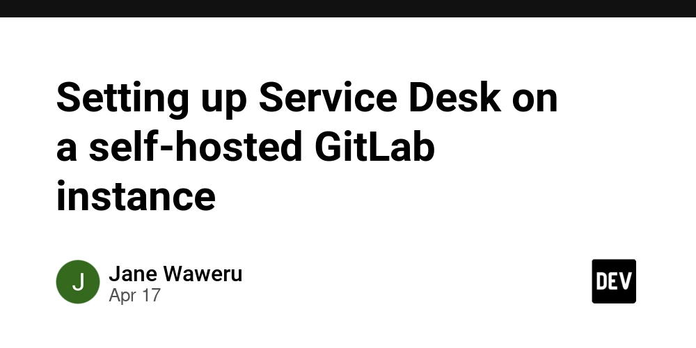 Setting up Service Desk on a self-hosted GitLab instance