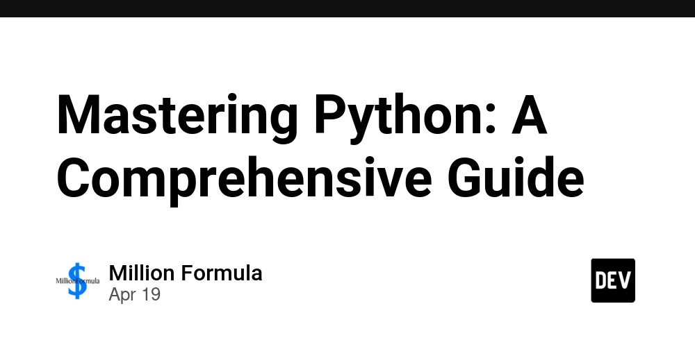 Mastering Python: A Comprehensive Guide