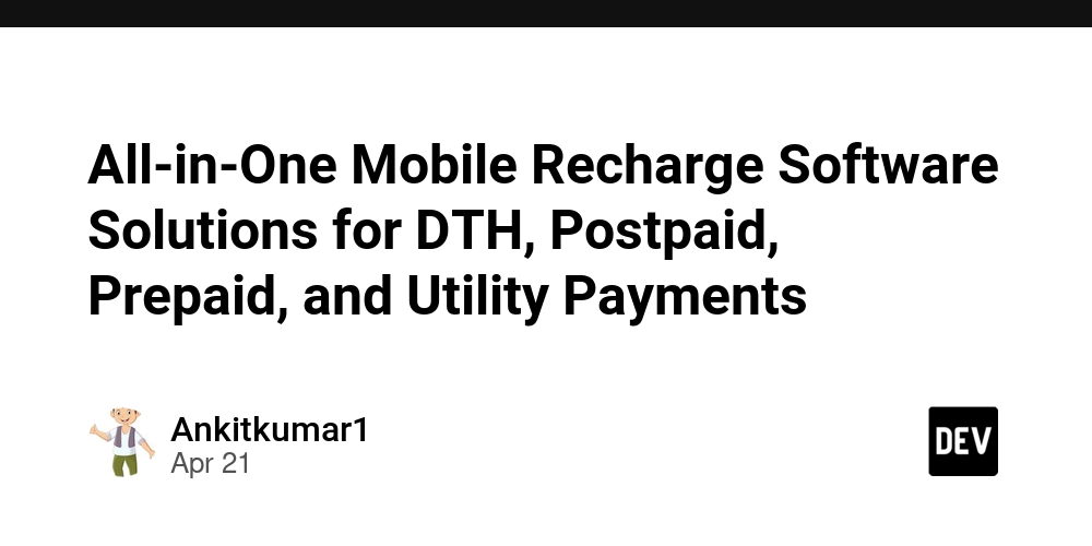 All-in-One Mobile Recharge Software Solutions for DTH, Postpaid, Prepaid, and Utility Payments