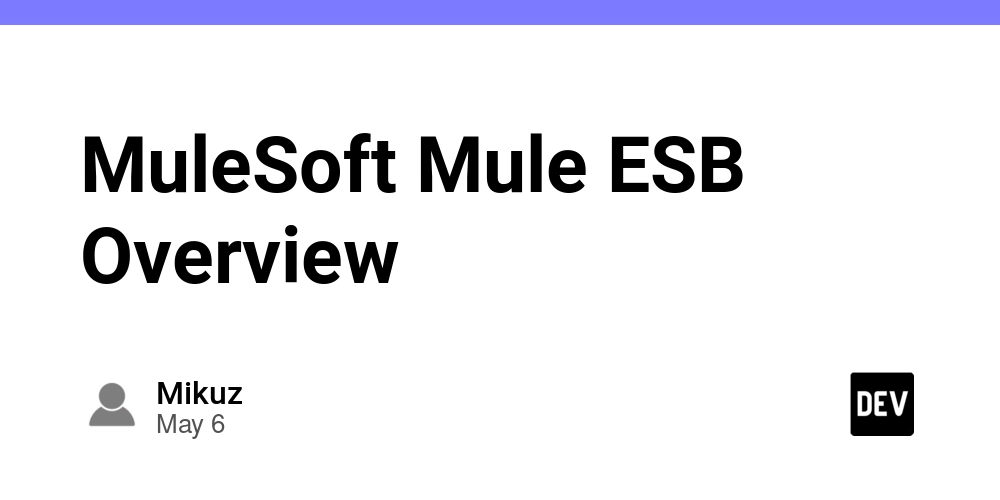 MuleSoft Mule ESB Overview