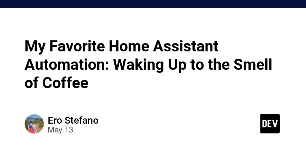My Favorite Home Assistant Automation: Waking Up to the Smell of Coffee ☕️