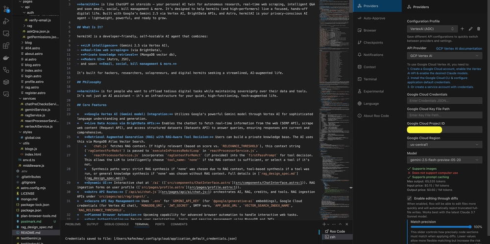 Maximizing Your GenAI App Builder Credit with Vertex AI and Roo Code
