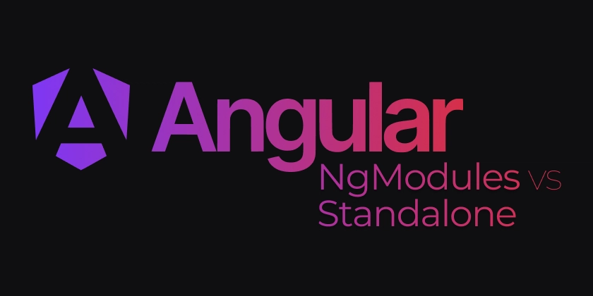 Angular NgModules vs Standalone Components
