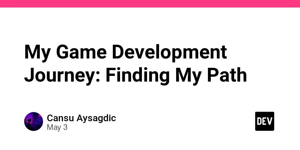My Game Development Journey: Finding My Path