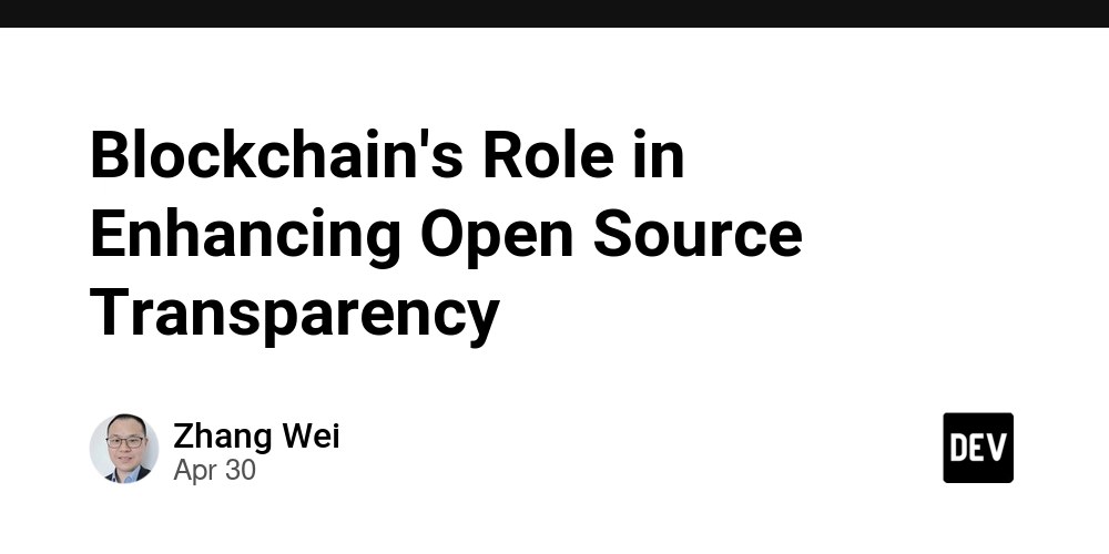 Blockchain's Role in Enhancing Open Source Transparency