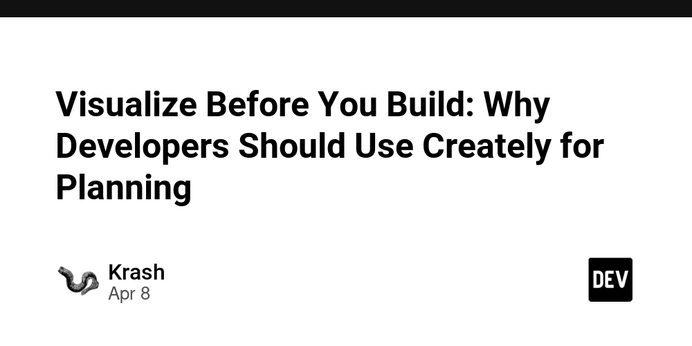Visualize Before You Build: Why Developers Should Use Creately for Planning