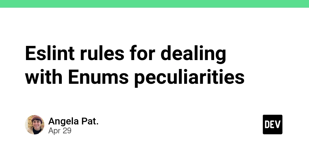 Eslint rules for dealing with Enums peculiarities