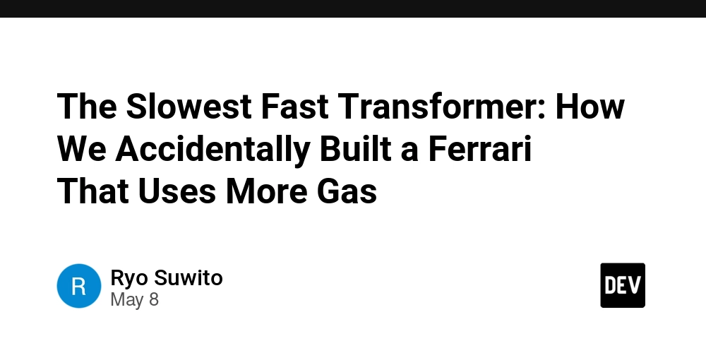 The Slowest Fast Transformer: How We Accidentally Built a Ferrari That Uses More Gas