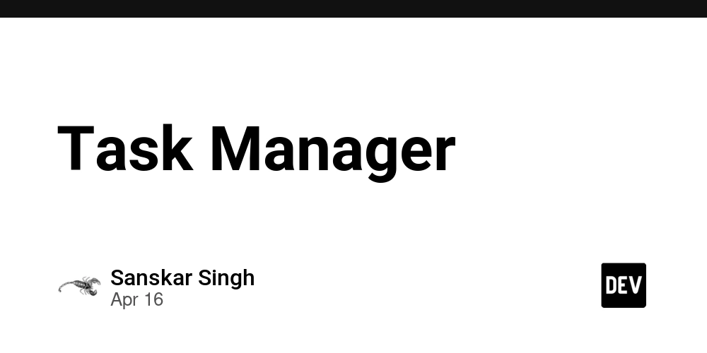 Task Manager