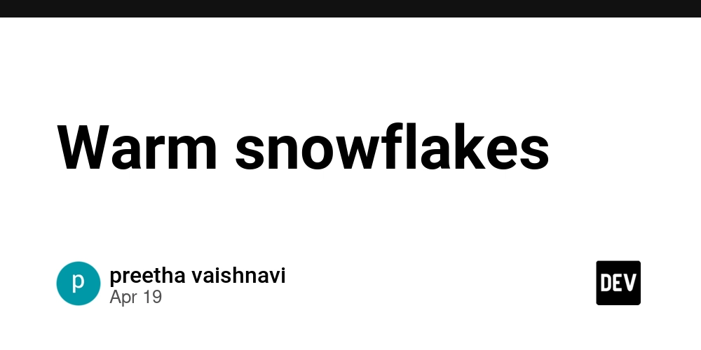 Warm snowflakes