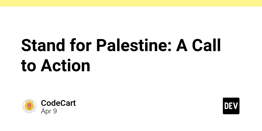 Stand for Palestine: A Call to Action 