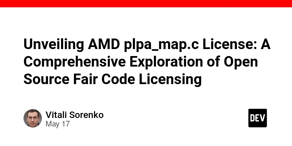 Unveiling AMD plpa_map.c License: A Comprehensive Exploration of Open Source Fair Code Licensing