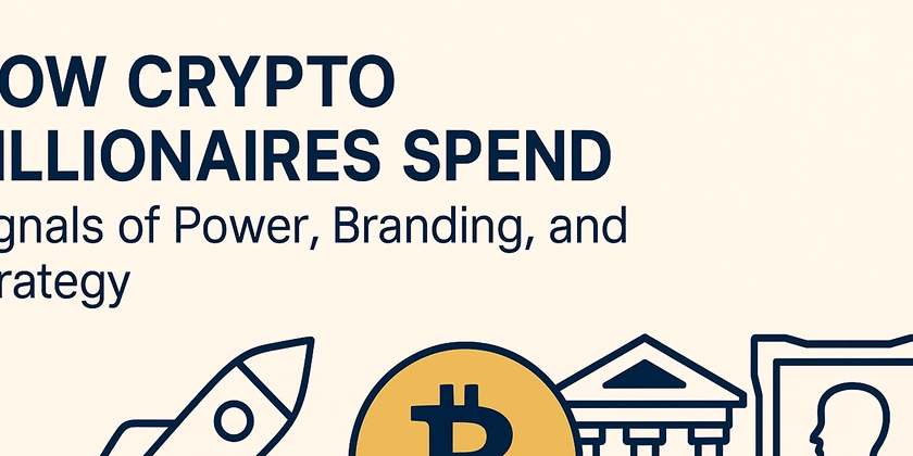 How Crypto Billionaires Spend: Signals of Power, Branding, and Strategy