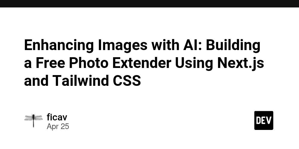 Enhancing Images with AI: Building a Free Photo Extender Using Next.js and Tailwind CSS