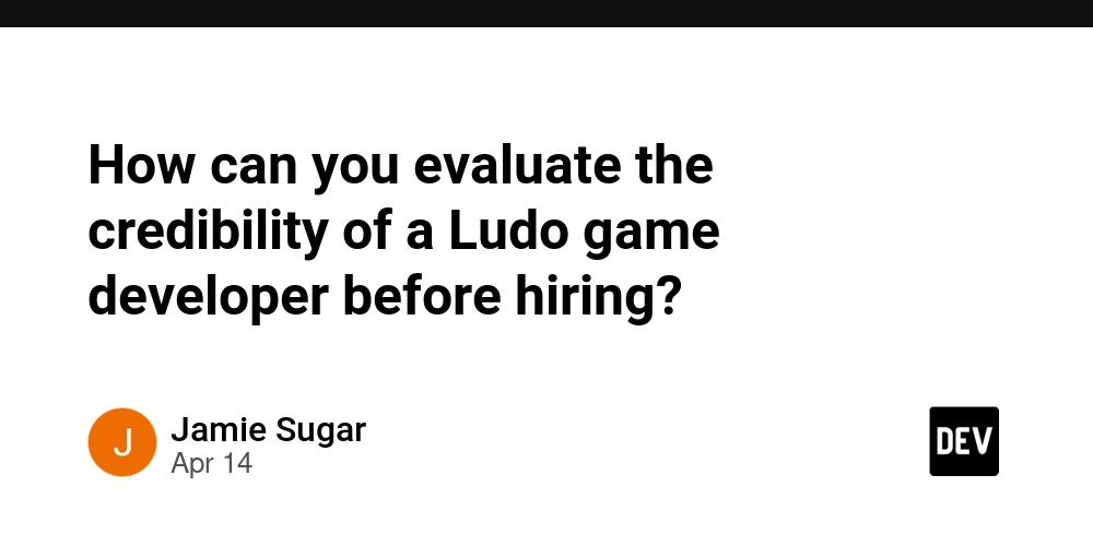 How can you evaluate the credibility of a Ludo game developer before hiring?