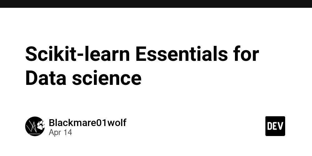 Scikit-learn Essentials for Data science