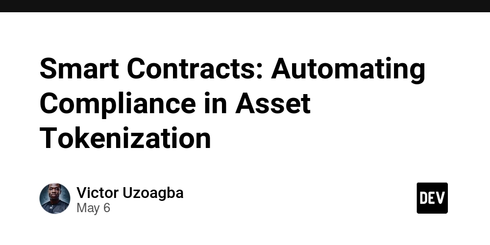 Smart Contracts: Automating Compliance in Asset Tokenization