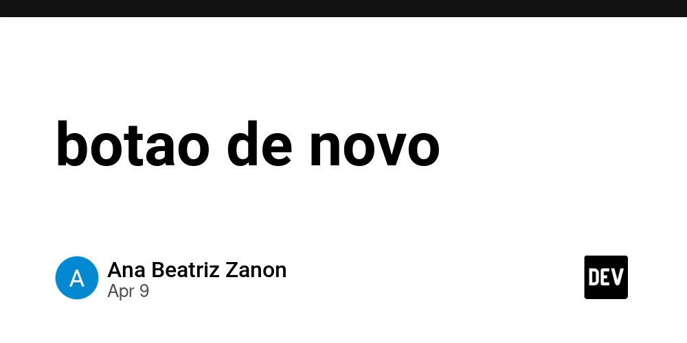botao de novo