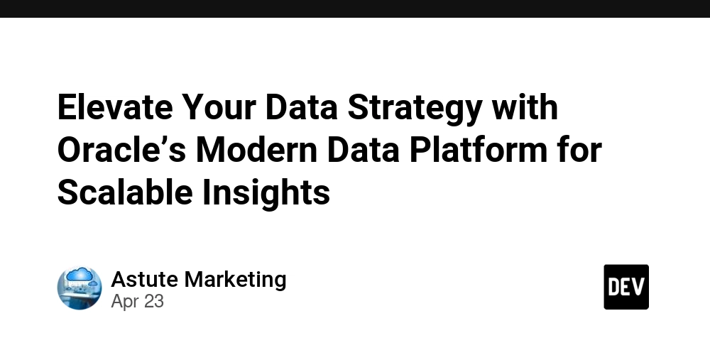 Elevate Your Data Strategy with Oracle’s Modern Data Platform for Scalable Insights