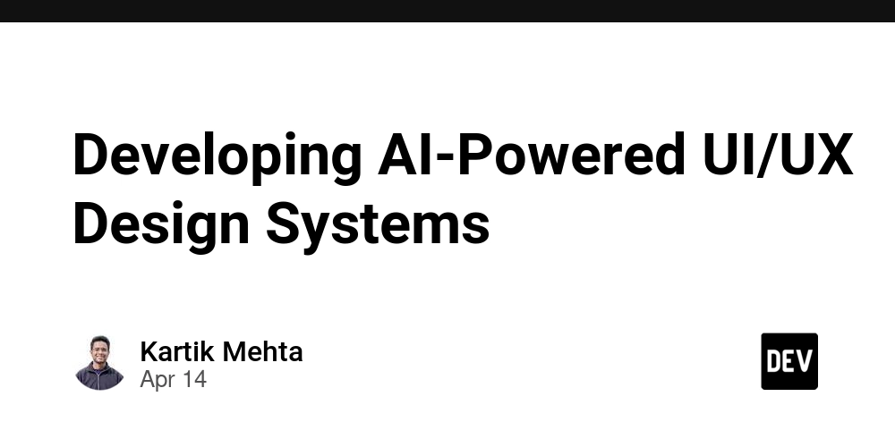 Developing AI-Powered UI/UX Design Systems