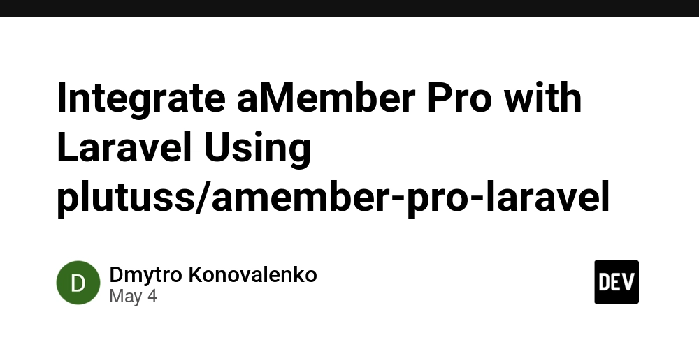 Integrate aMember Pro with Laravel Using plutuss/amember-pro-laravel
