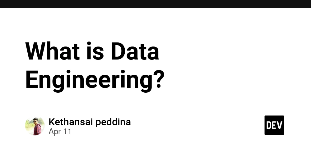 What is Data Engineering?