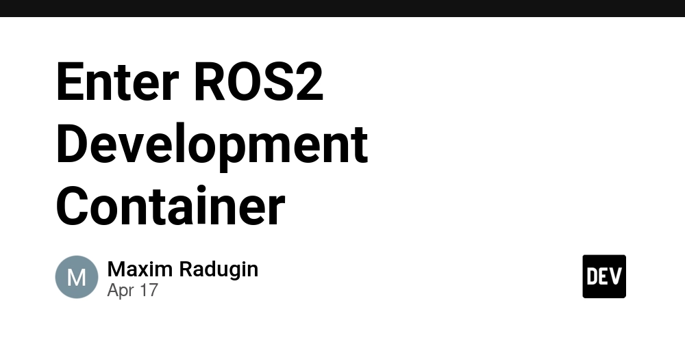 Enter ROS2 Development Container