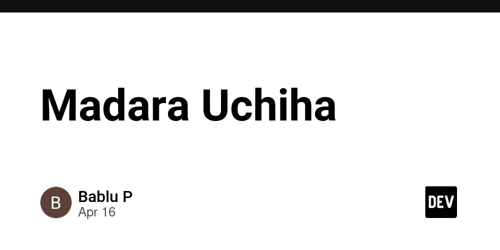 Madara Uchiha