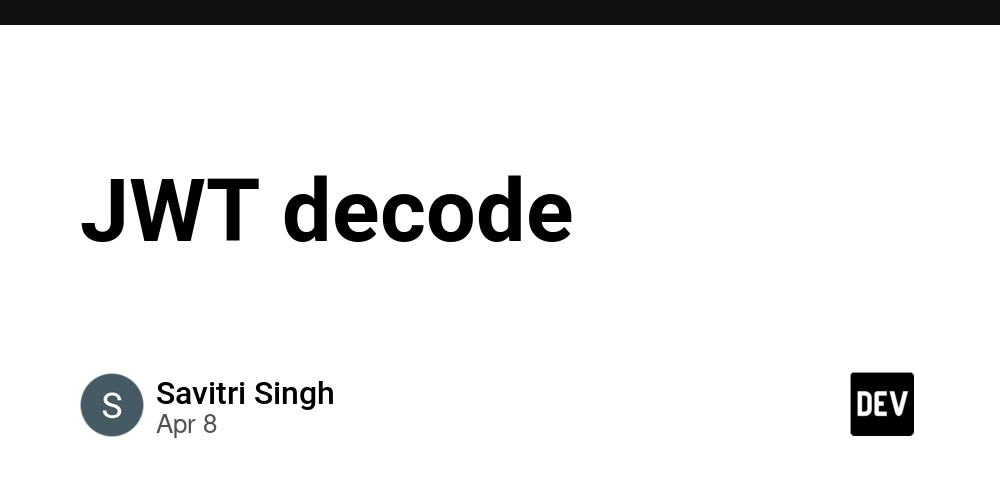 JWT decode
