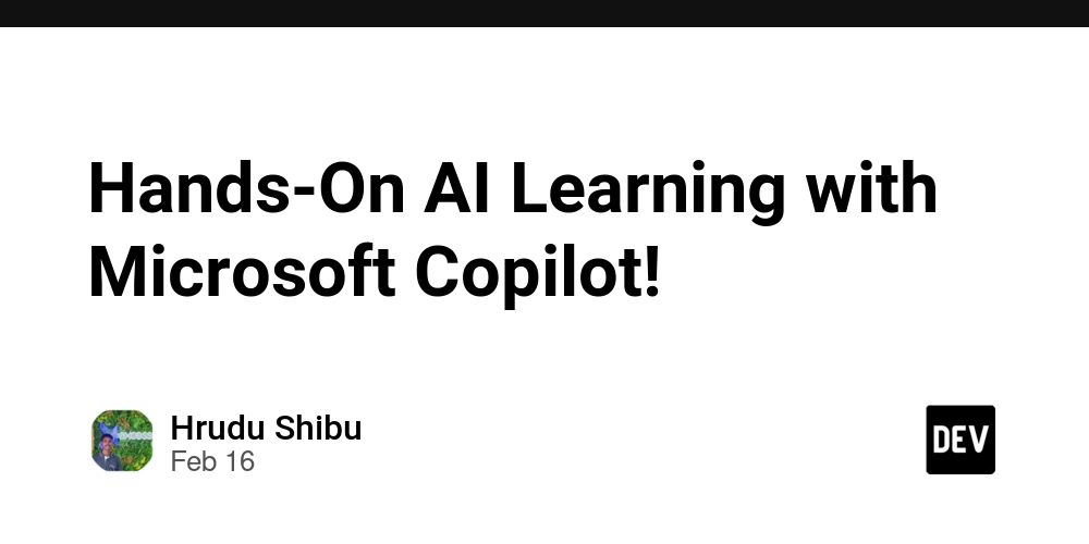 Hands-On AI Learning with Microsoft Copilot! 
