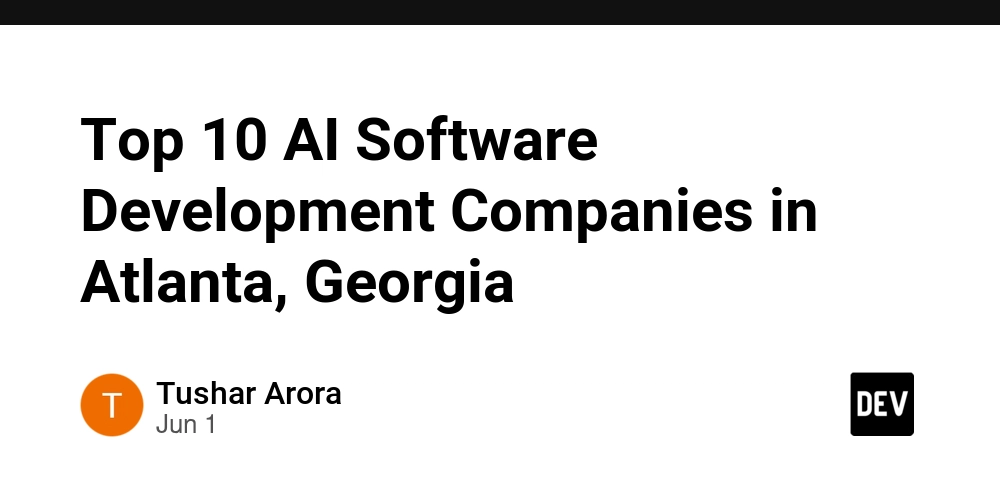 Top 10 AI Software Development Companies in Atlanta, Georgia