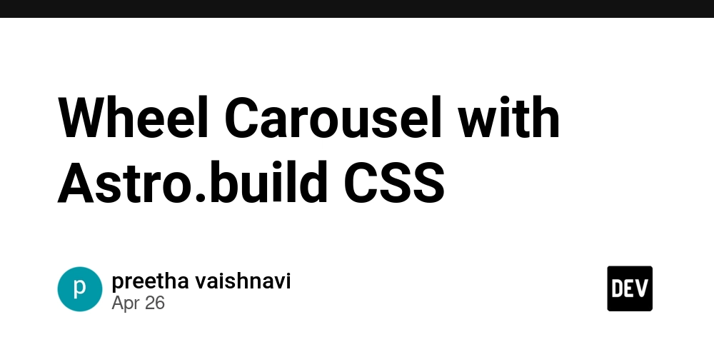 Wheel Carousel with Astro.build CSS