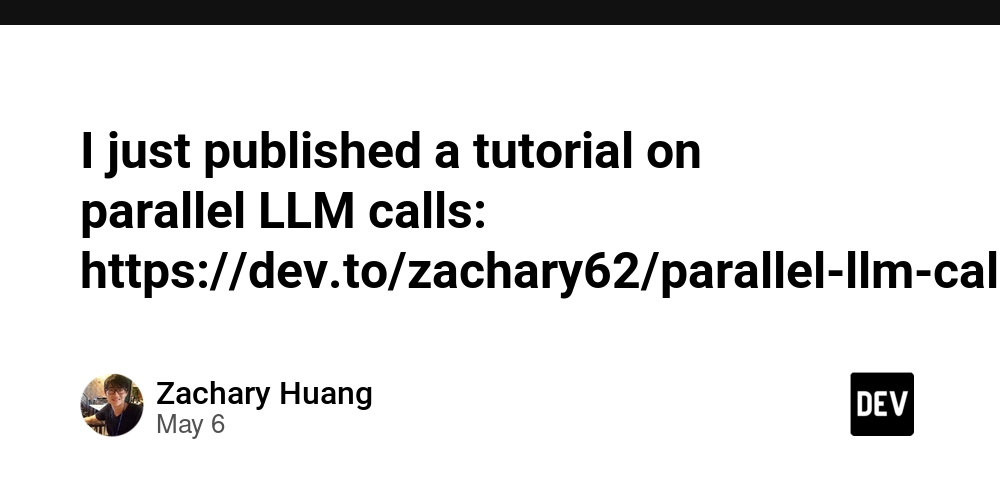 I just published a tutorial on parallel LLM calls: https://dev.to/zachary62/parallel-llm-calls-from-scratch-tutorial-for-dummies-using-pocketflow-1972
