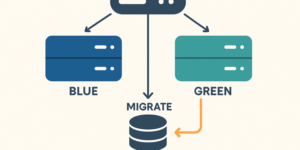 Zero-Downtime Django Deployments on Kubernetes — Blue-Green Strategy & Safe Migrations